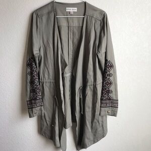 Embroidered Arm Boho Jacket by Knox Rose, S